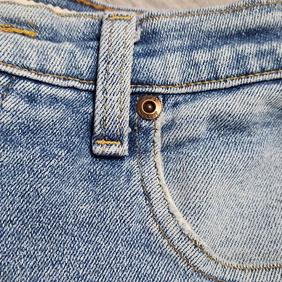 RARE!! Vintage 90's X-AM Brand High Rise Tapered Leg "Mom" Fit Light Wash Jeans - Picture 12 of 15